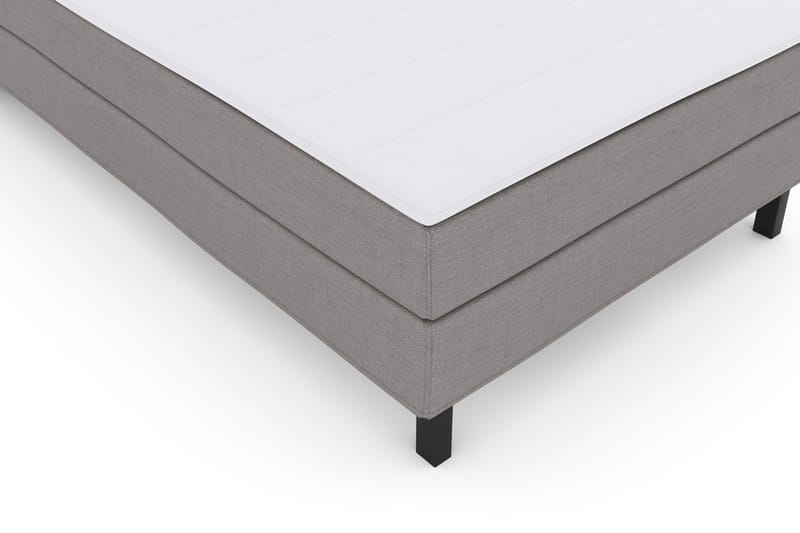 Select No 2 Komplett Sängpaket 120x200 - Ljusgrå/Svart - Möbler - Sovrum - Sängar - Kontinentalsängar