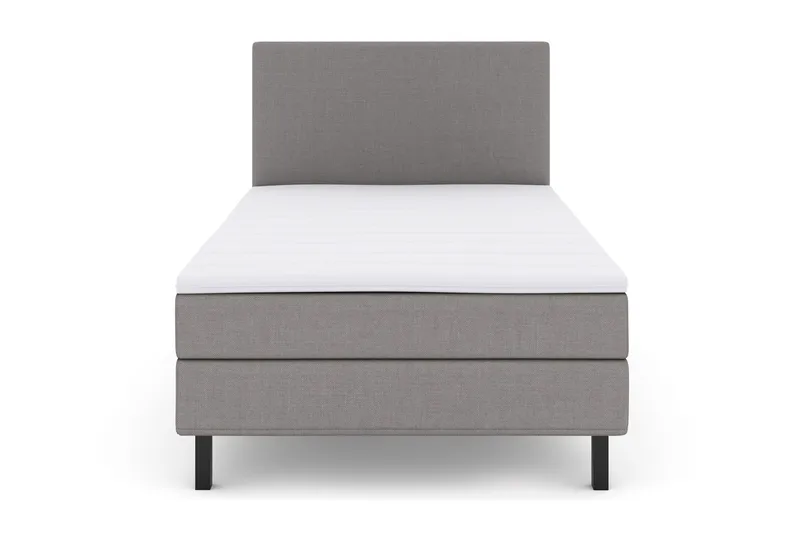 Select No 2 Komplett Sängpaket 120x200 - Ljusgrå/Svart - Möbler - Sovrum - Sängar - Kontinentalsängar