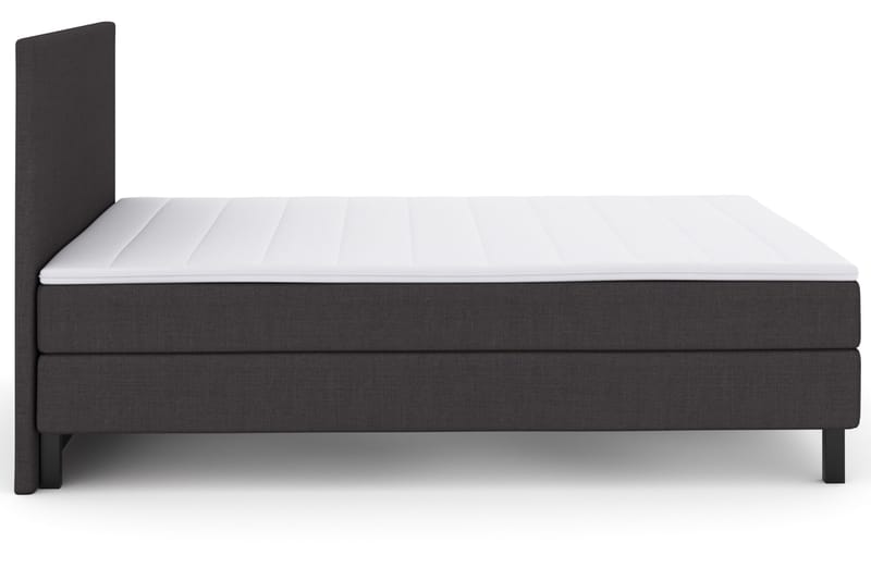 Select No 2 Komplett Sängpaket 140x200 - Mörkgrå/Svart - Möbler - Sovrum - Sängar - Kontinentalsängar