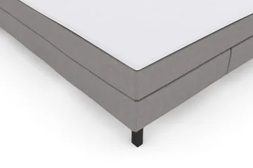 Select No 2 Komplett Sängpaket 160x200 - Ljusgrå/Svart - Möbler - Sovrum - Sängar - Kontinentalsängar