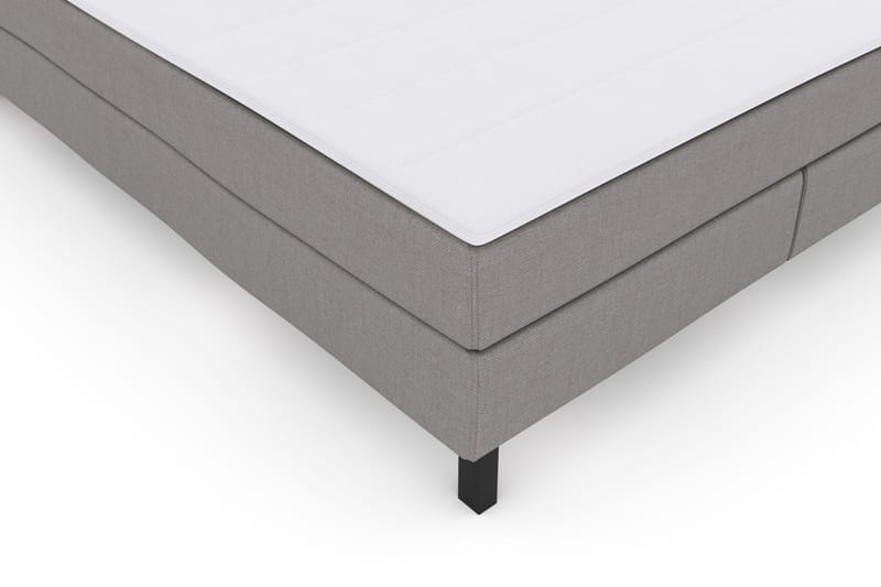 Select No 2 Komplett Sängpaket 160x200 - Ljusgrå/Svart - Möbler - Sovrum - Sängar - Kontinentalsängar