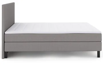 Select No 2 Komplett Sängpaket 160x200 - Ljusgrå/Svart - Möbler - Sovrum - Sängar - Kontinentalsängar