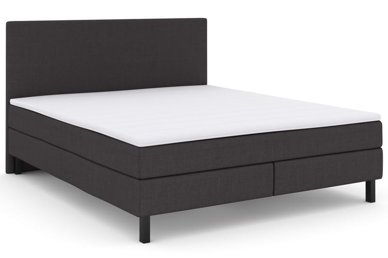 Select No 2 Komplett Sängpaket 180x200 - Mörkgrå/Svart - Möbler - Sovrum - Sängar - Kontinentalsängar