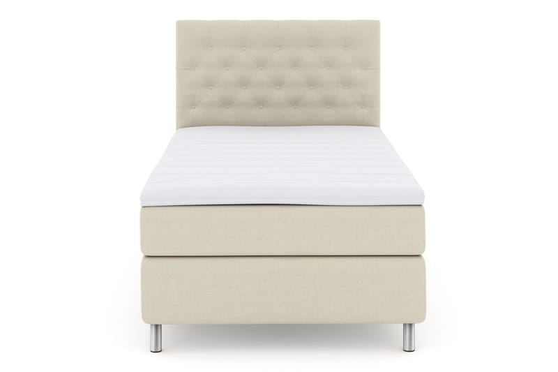 Select No 3 Komplett Sängpaket 120x200 Fast - Beige/Metall - Möbler - Sovrum - Sängar - Kontinentalsängar