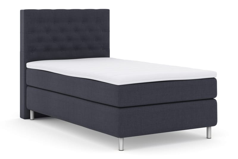 Select No 3 Komplett Sängpaket 120x200 Fast - Blå/Metall - Möbler - Sovrum - Sängar - Kontinentalsängar