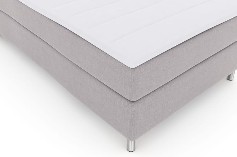 Select No 3 Komplett Sängpaket 120x200 Fast - Ljusgrå/Metall - Möbler - Sovrum - Sängar - Kontinentalsängar