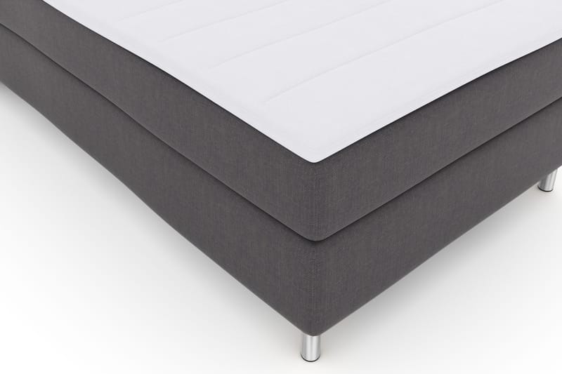 Select No 3 Komplett Sängpaket 120x200 Fast - Mörkgrå/Metall - Möbler - Sovrum - Sängar - Kontinentalsängar