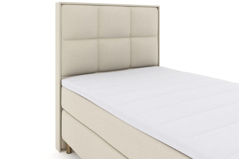 Select No 3 Komplett Sängpaket 120x200 Medium - Beige/Koppar - Möbler - Sovrum - Sängar - Kontinentalsängar