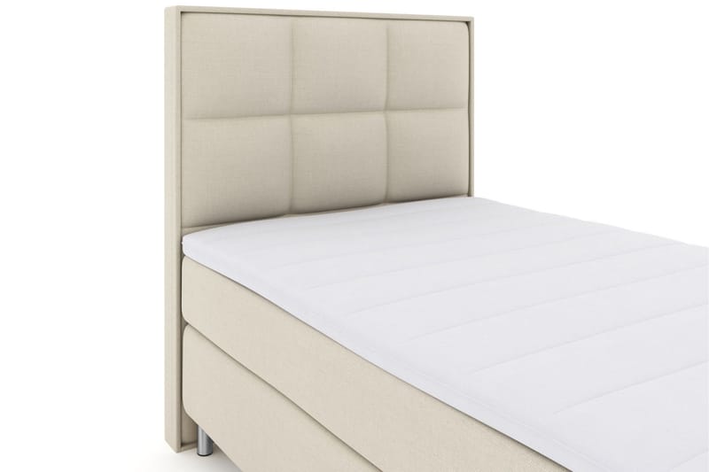 Select No 3 Komplett Sängpaket 120x200 Medium - Beige/Metall - Möbler - Sovrum - Sängar - Kontinentalsängar