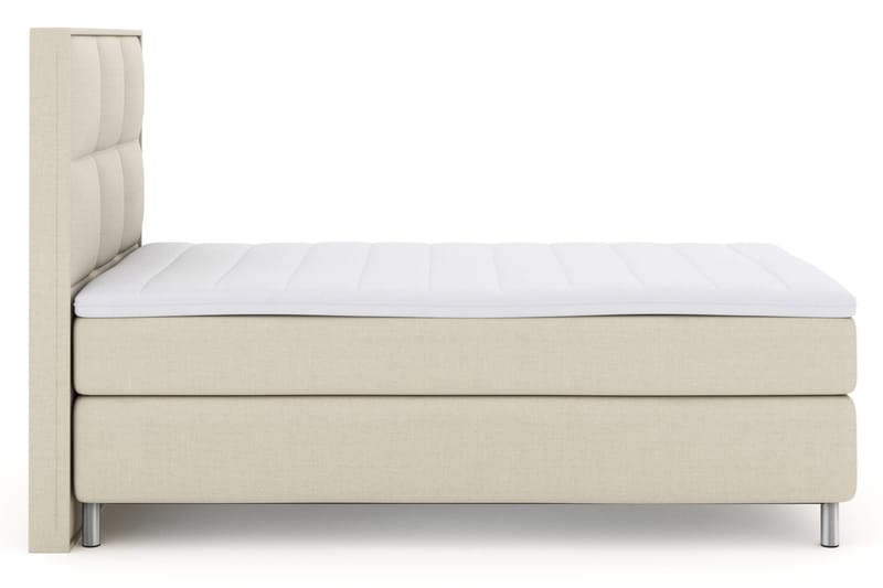 Select No 3 Komplett Sängpaket 120x200 Medium - Beige/Metall - Möbler - Sovrum - Sängar - Kontinentalsängar