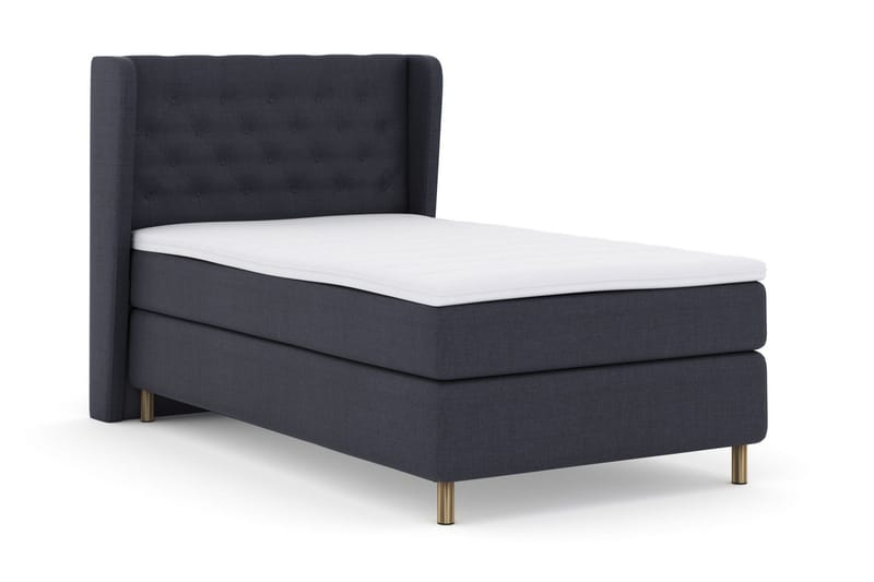 Select No 3 Komplett Sängpaket 120x200 Medium - Blå/Koppar - Möbler - Sovrum - Sängar - Kontinentalsängar