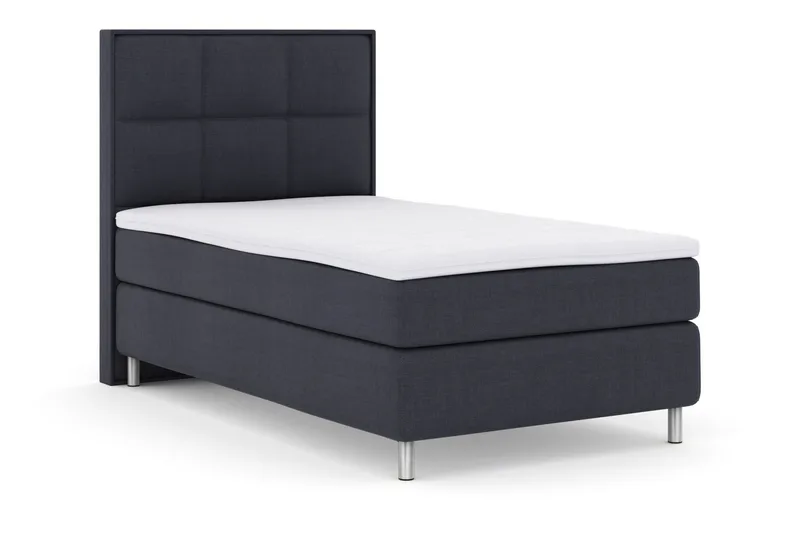 Select No 3 Komplett Sängpaket 120x200 Medium - Blå/Metall - Möbler - Sovrum - Sängar - Kontinentalsängar