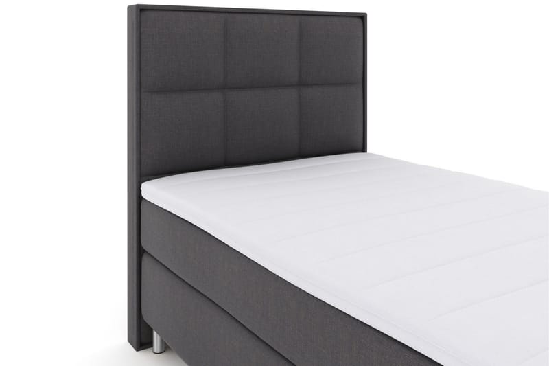 Select No 3 Komplett Sängpaket 120x200 Medium - Mörkgrå/Metall - Möbler - Sovrum - Sängar - Kontinentalsängar