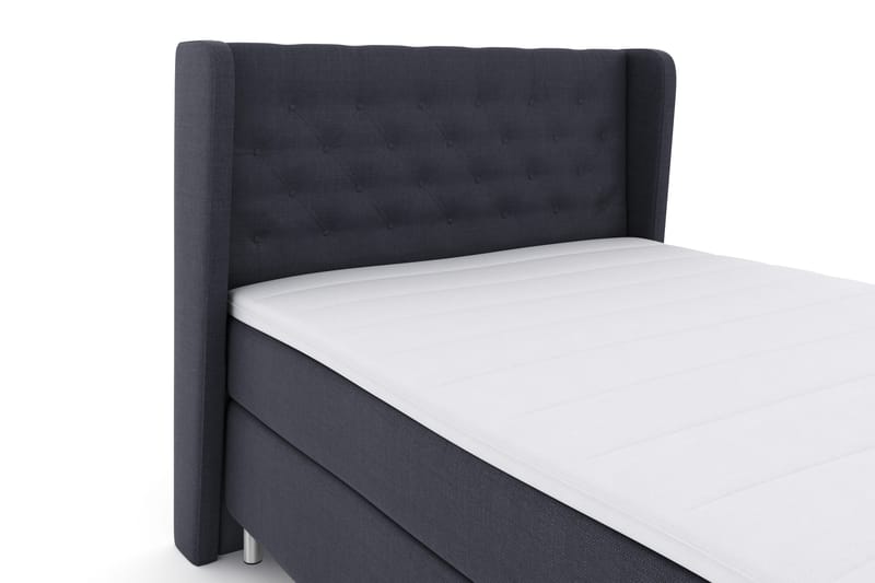 Select No 3 Komplett Sängpaket 140x200 Fast - Blå/Metall - Möbler - Sovrum - Sängar - Kontinentalsängar
