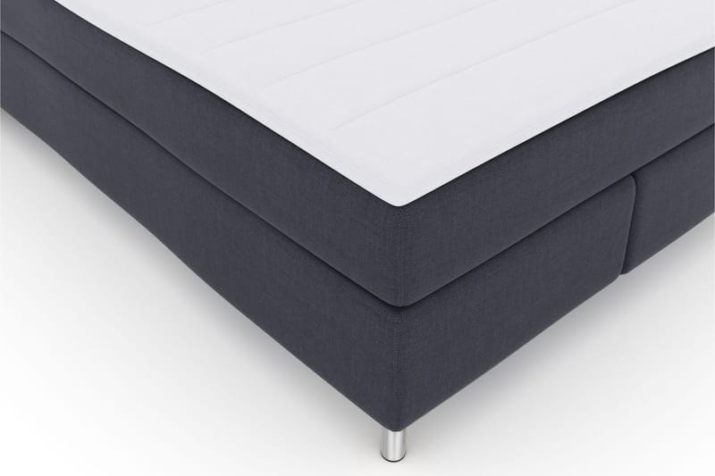 Select No 3 Komplett Sängpaket 160x200 Fast - Blå/Metall - Möbler - Sovrum - Sängar - Kontinentalsängar