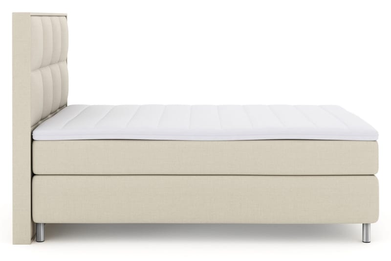 Select No 3 Komplett Sängpaket 160x200 Medium - Beige/Metall - Möbler - Sovrum - Sängar - Kontinentalsängar