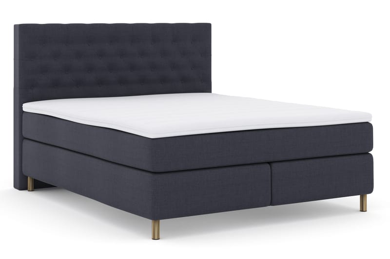 Select No 3 Komplett Sängpaket 180x200 Fast - Blå/Koppar - Möbler - Sovrum - Sängar - Kontinentalsängar