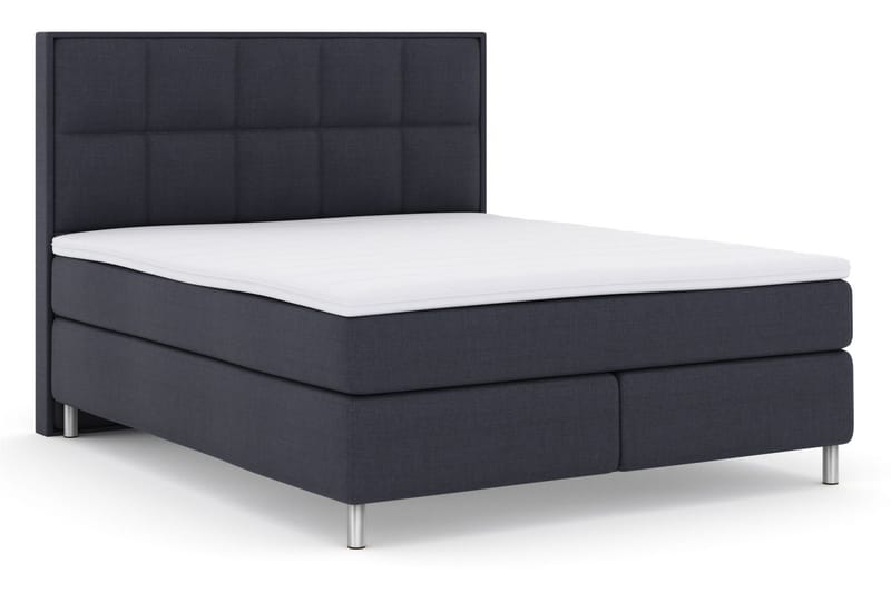 Select No 3 Komplett Sängpaket 180x200 Fast/Medium - Blå/Metall - Möbler - Sovrum - Sängar - Kontinentalsängar