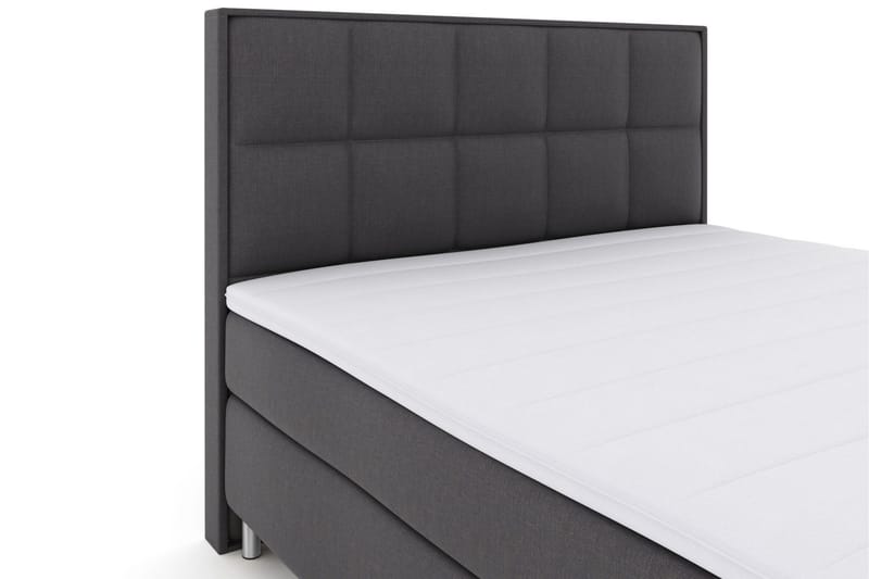 Select No 3 Komplett Sängpaket 180x200 Fast/Medium - Mörkgrå/Metall - Möbler - Sovrum - Sängar - Kontinentalsängar