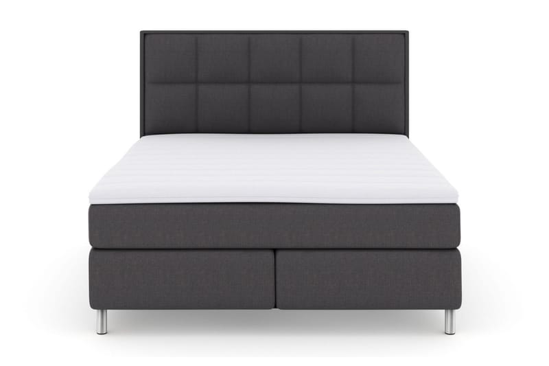 Select No 3 Komplett Sängpaket 180x200 Fast/Medium - Mörkgrå/Metall - Möbler - Sovrum - Sängar - Kontinentalsängar
