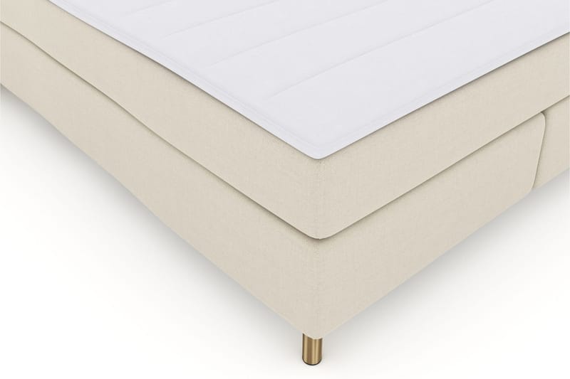 Select No 3 Komplett Sängpaket 210x210 Fast - Beige/Koppar - Möbler - Sovrum - Sängar - Kontinentalsängar