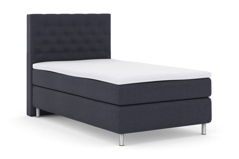 Select No 3 Kontinentalsäng 120x200 Fast - Blå/Metall - Möbler - Sovrum - Sängar - Kontinentalsängar