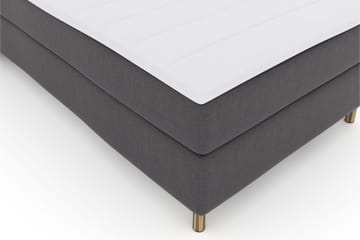Select No 3 Kontinentalsäng 120x200 Fast - Mörkgrå/Koppar - Möbler - Sovrum - Sängar - Kontinentalsängar