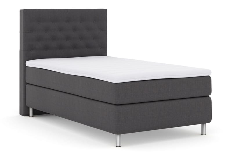 Select No 3 Kontinentalsäng 120x200 Fast - Mörkgrå/Metall - Möbler - Sovrum - Sängar - Kontinentalsängar