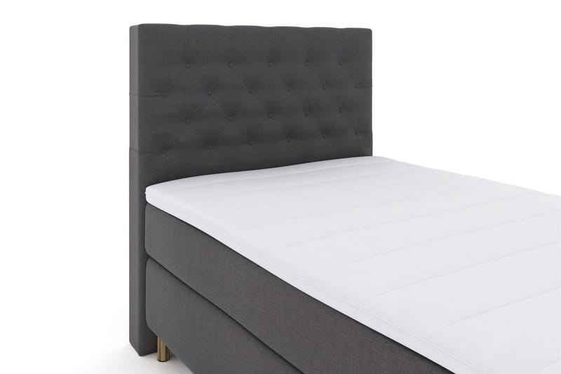 Select No 3 Kontinentalsäng 120x200 Medium - Mörkgrå/Koppar - Möbler - Sovrum - Sängar - Kontinentalsängar
