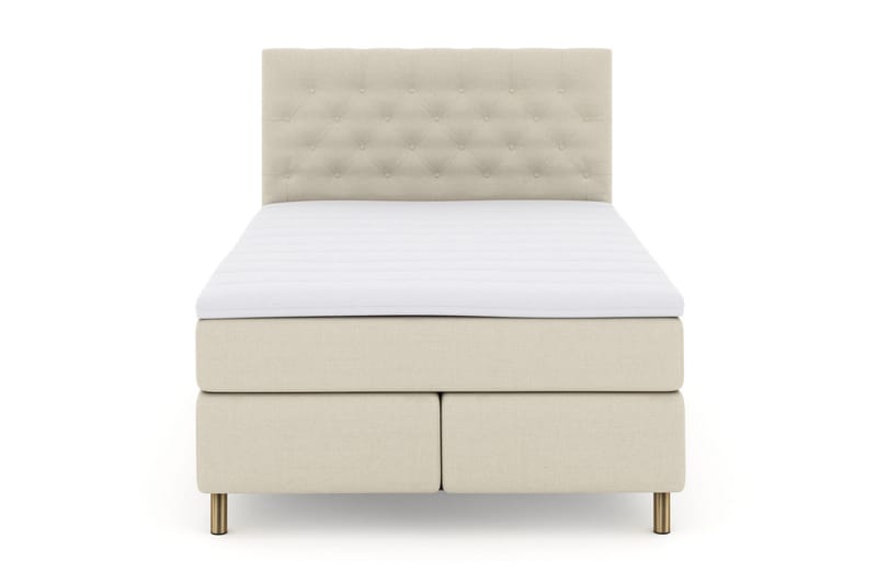Select No 3 Kontinentalsäng 140x200 Medium - Beige/Koppar - Möbler - Sovrum - Sängar - Kontinentalsängar