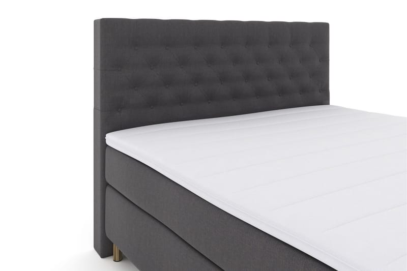 Select No 3 Kontinentalsäng 180x200 Fast - Mörkgrå/Koppar - Möbler - Sovrum - Sängar - Kontinentalsängar