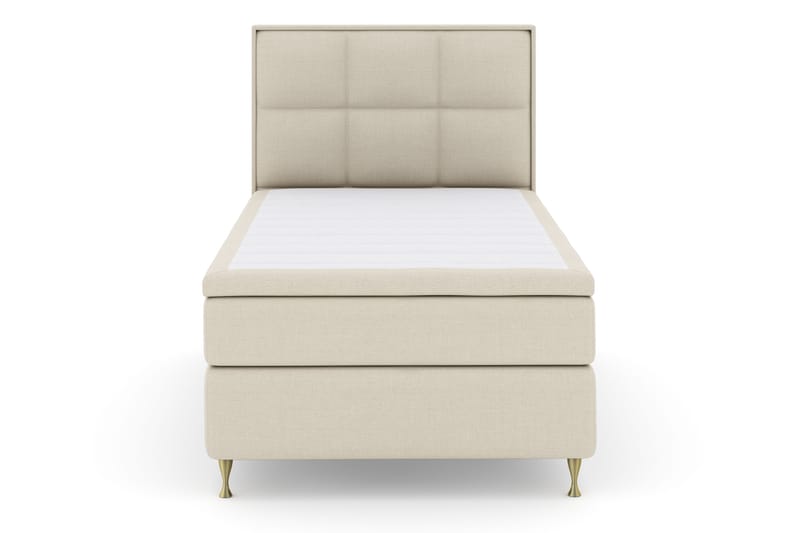 Select No 4 Komplett Sängpaket 120x200 Fast - Beige/Guld - Möbler - Sovrum - Sängar - Kontinentalsängar