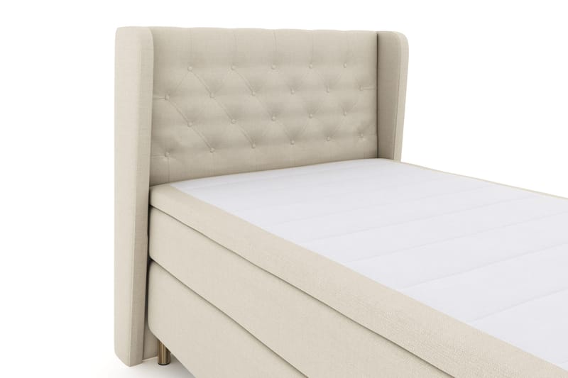 Select No 4 Komplett Sängpaket 120x200 Fast - Beige/Koppar - Möbler - Sovrum - Sängar - Kontinentalsängar