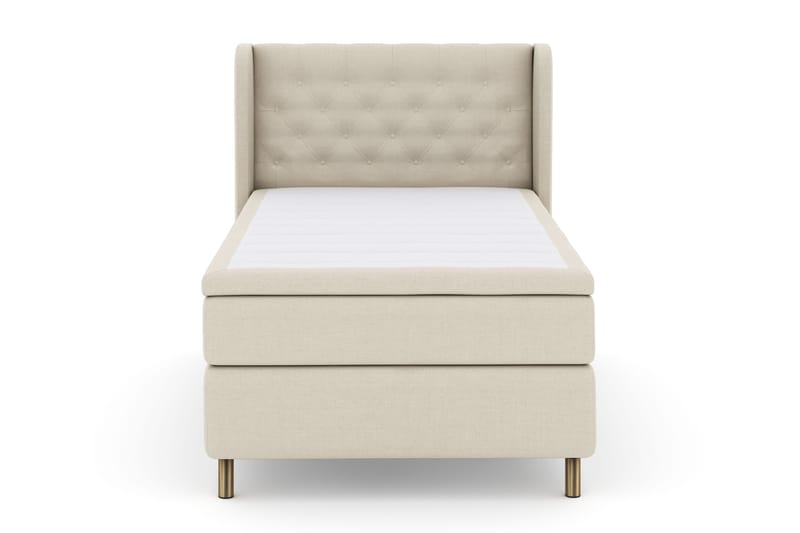 Select No 4 Komplett Sängpaket 120x200 Fast - Beige/Koppar - Möbler - Sovrum - Sängar - Kontinentalsängar