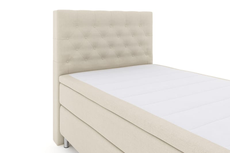 Select No 4 Komplett Sängpaket 120x200 Fast - Beige/Metall - Möbler - Sovrum - Sängar - Kontinentalsängar