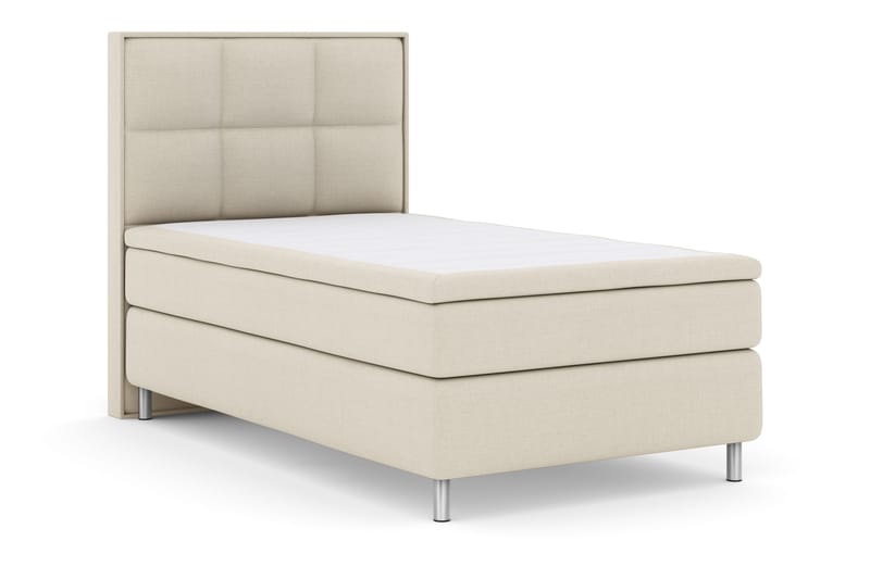 Select No 4 Komplett Sängpaket 120x200 Fast - Beige/Metall - Möbler - Sovrum - Sängar - Kontinentalsängar