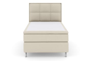 Select No 4 Komplett Sängpaket 120x200 Fast - Beige/Metall - Möbler - Sovrum - Sängar - Kontinentalsängar