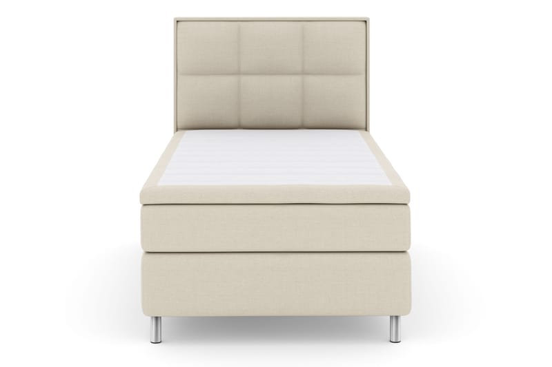 Select No 4 Komplett Sängpaket 120x200 Fast - Beige/Metall - Möbler - Sovrum - Sängar - Kontinentalsängar