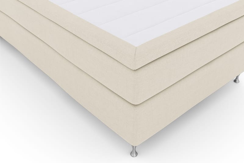 Select No 4 Komplett Sängpaket 120x200 Fast - Beige/Silver - Möbler - Sovrum - Sängar - Kontinentalsängar