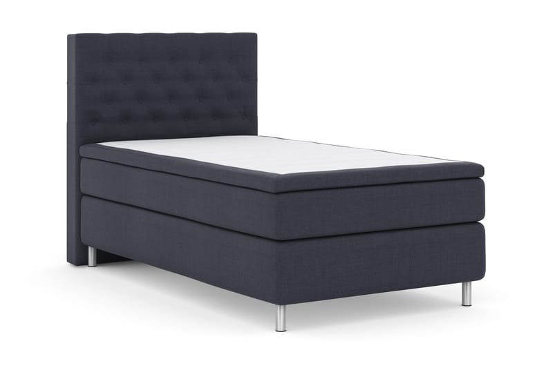 Select No 4 Komplett Sängpaket 120x200 Fast - Blå/Metall - Möbler - Sovrum - Sängar - Kontinentalsängar