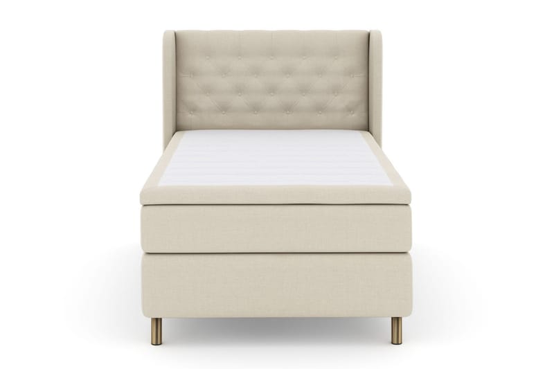 Select No 4 Komplett Sängpaket 120x200 Medium - Beige/Koppar - Möbler - Sovrum - Sängar - Kontinentalsängar