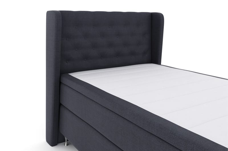 Select No 4 Komplett Sängpaket 120x200 Medium - Blå/Silver - Möbler - Sovrum - Sängar - Kontinentalsängar