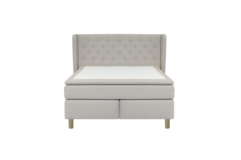 Select No 4 Komplett Sängpaket 140x200 Fast - Beige/Koppar - Möbler - Sovrum - Sängar - Kontinentalsängar