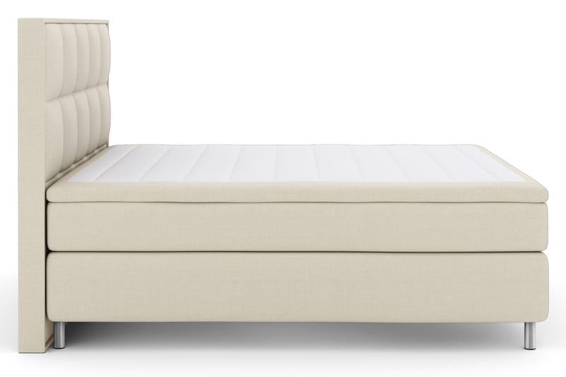 Select No 4 Komplett Sängpaket 180x200 Fast, Beige/Metall