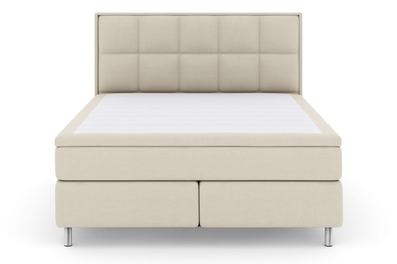Select No 4 Komplett Sängpaket 180x200 Fast - Beige/Metall - Möbler - Sovrum - Sängar - Kontinentalsängar