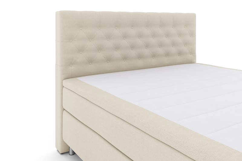 Select No 4 Komplett Sängpaket 180x200 Fast - Beige/Metall - Möbler - Sovrum - Sängar - Kontinentalsängar