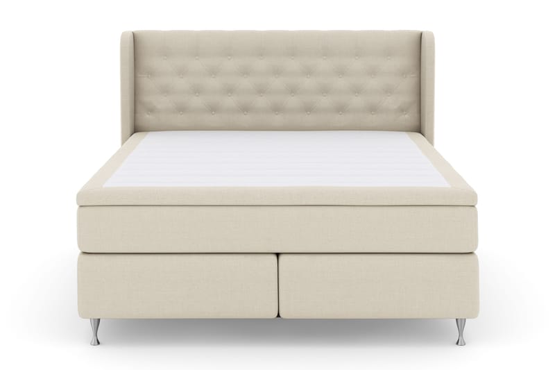 Select No 4 Komplett Sängpaket 180x200 Fast, Beige/Silver