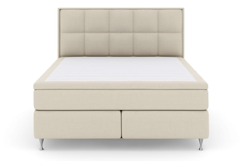 Select No 4 Komplett Sängpaket 180x200 Fast - Beige/Silver - Möbler - Sovrum - Sängar - Kontinentalsängar