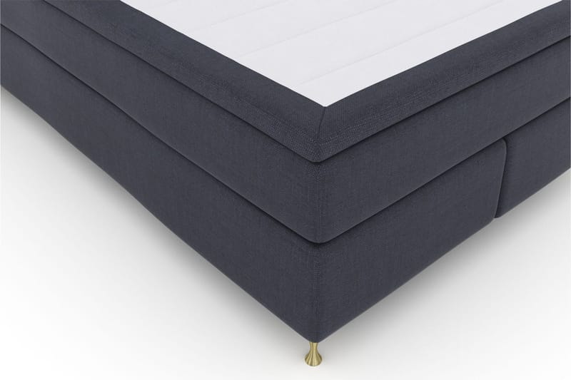 Select No 4 Kontinentalsäng 160x200 Fast/Medium - Blå/Guld - Möbler - Sovrum - Sängar - Kontinentalsängar
