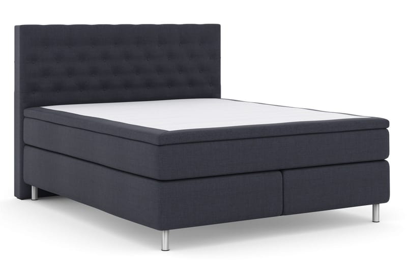 Select No 4 Kontinentalsäng 180x200 Fast - Blå/Metall - Möbler - Sovrum - Sängar - Kontinentalsängar
